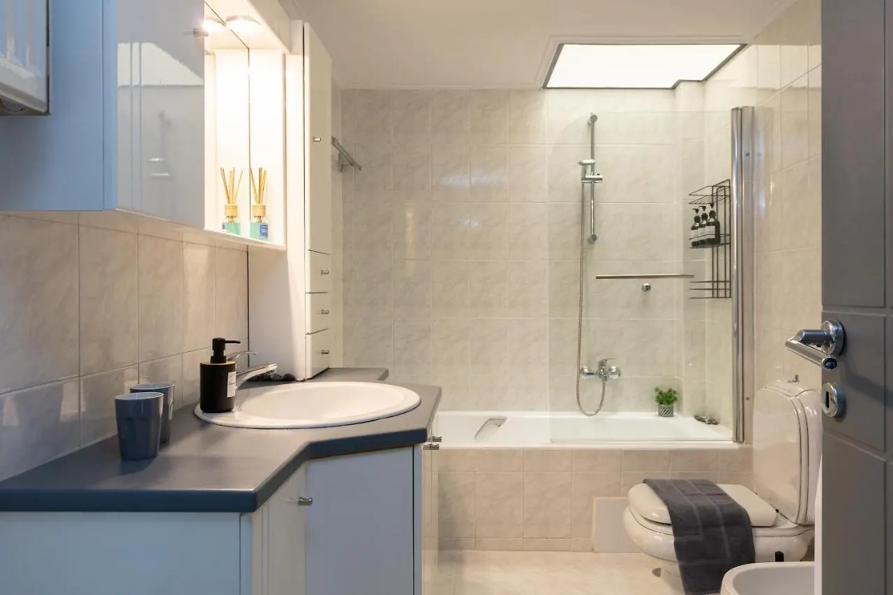 Rithian Blue Coast 2 Bedroom Seaview Apartment Resmo Yunanistan