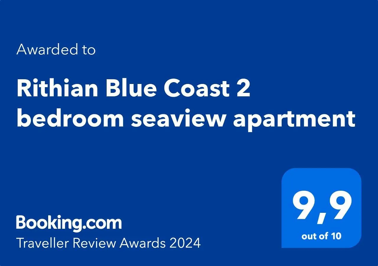 Rithian Blue Coast 2 Bedroom Seaview Apartment Resmo